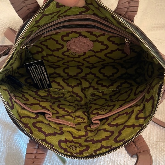 orYANY- Cassie pebbled leather mini convertible satchel - NWT - Picture 5 of 13